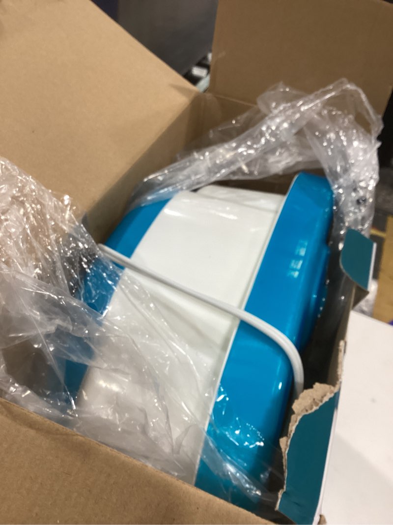 Condition photo showing As Is for Homedics Bubble Mate Foot Spa, Toe Touch Controlled Foot Bath with Invigorating Bubbles and Splash Proof, Raised Massage Nodes and Removable Pumice Stone