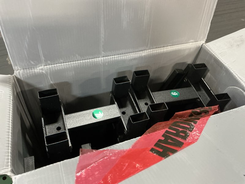 Condition photo showing As Is for Full Size Box Spring, 5 Inch Low Profile Full Box Spring Only Bed Base, Heavy Duty Metal Frame Mattress Foundation with Fabric Cover, Easy Assembly-Noise Free Full 5 Inch