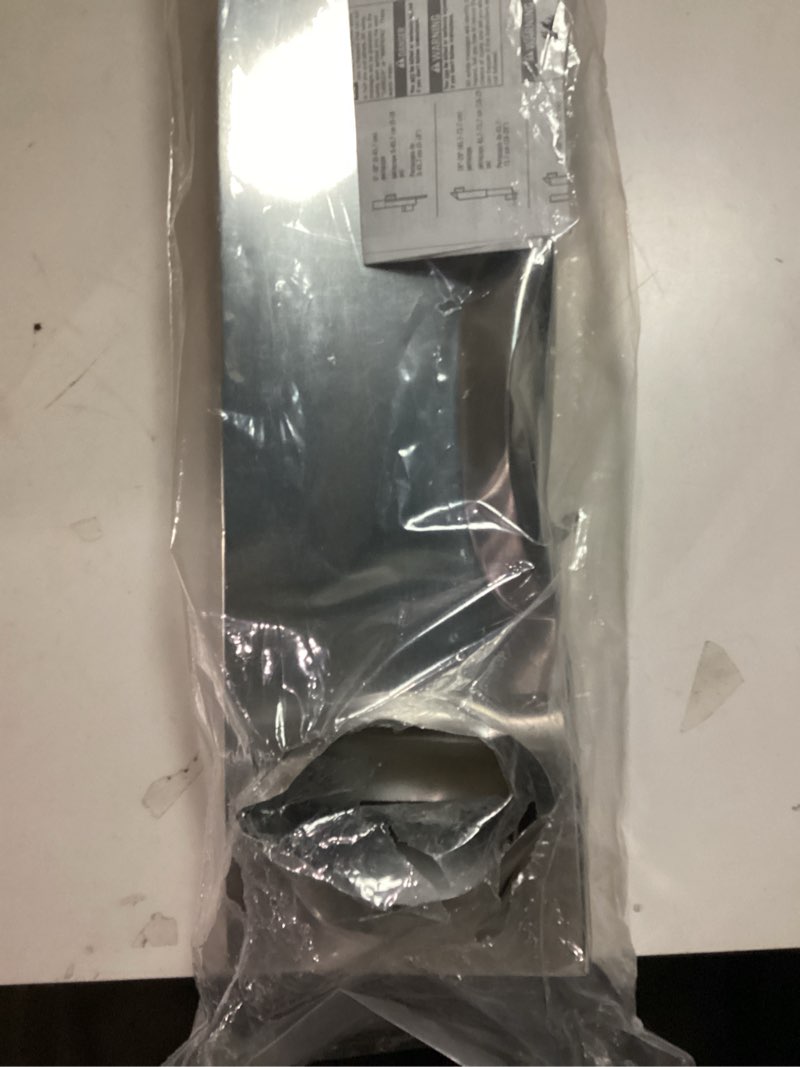 Condition photo showing As Is for (Damaged little dents)Whirlpool 4396037RP Genuine OEM Dryer Telescoping Vent Kit For Dryers Vent dryer vent hose dryer vent dryer hose dryer duct dryer vent kit Standard Size Stainless Steel 1 each