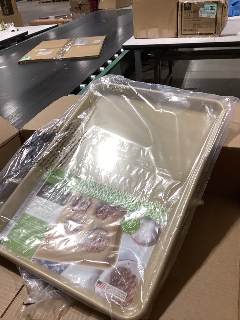 Condition photo showing As Is for Nordic Ware Naturals Nonstick Half Sheet, 2-pack Half Sheet Pack of 2