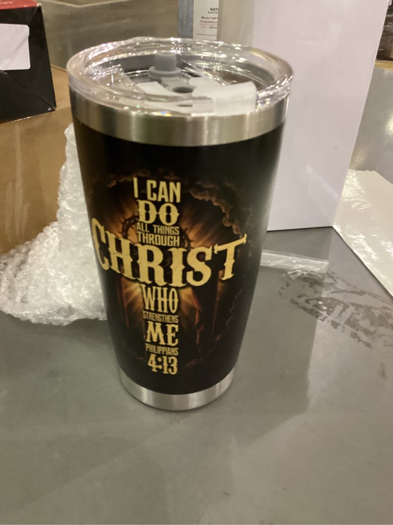   20oz stainless steel, double-wall vacuum insulated tumbler