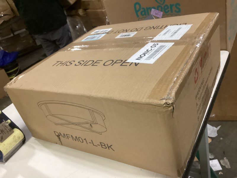 Odeums Large Industrial Flush Mount Ceiling Light, 3-Light Modern Close to Ceiling Lights, Hammered 