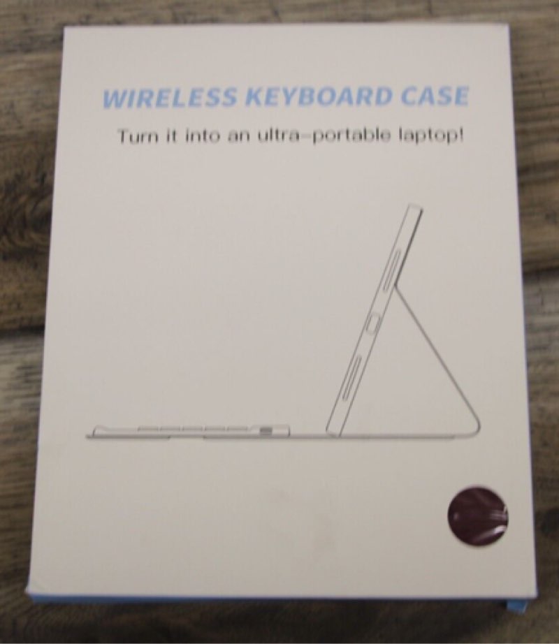 WIRELESS KEYBOARD CASE Turn it into an ultra-portable laptop!