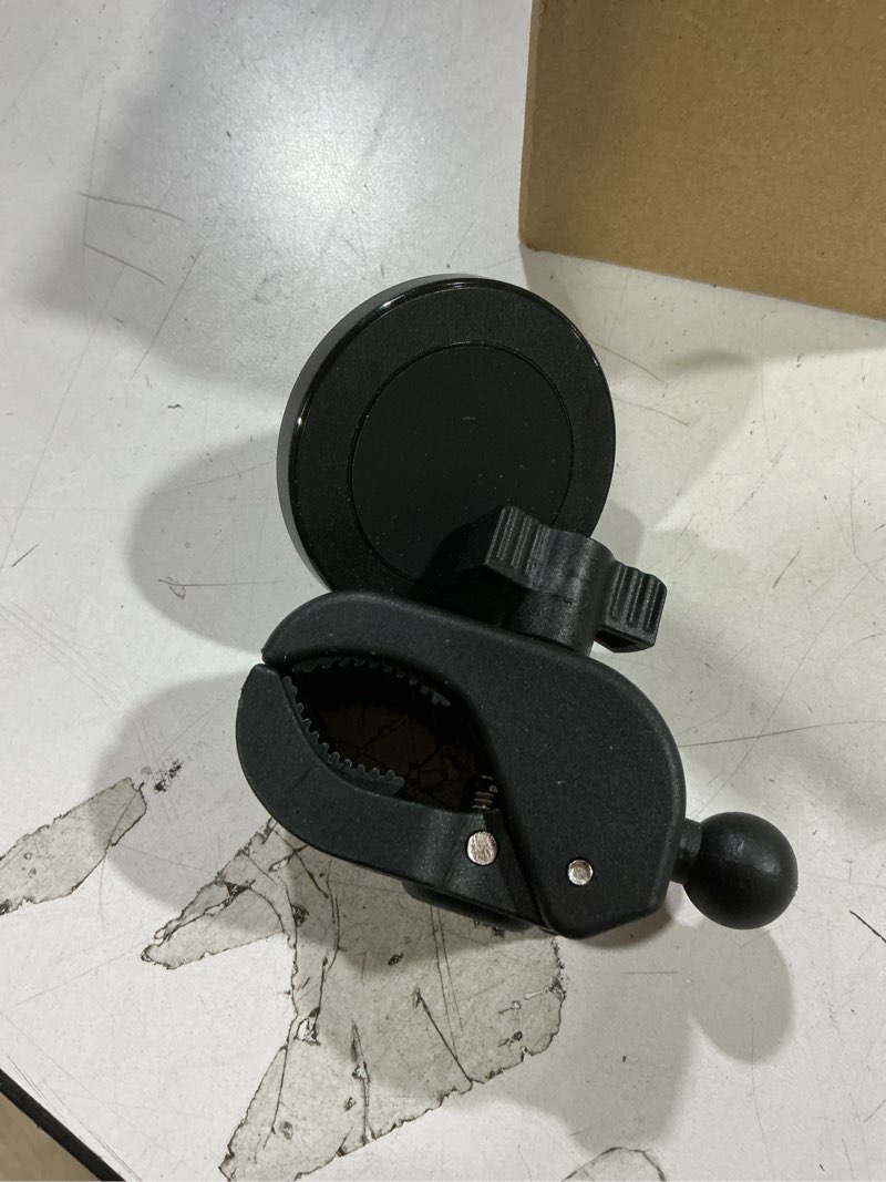 Condition photo showing Good Condition for teqable magnetic phone holder clamp mount – 20 x n52 strong magnet mount for gym, spin bike, treadmill, stroller, handlebar, shopping cart, golf cart – compatible with mag-safe iphone 12-17 series