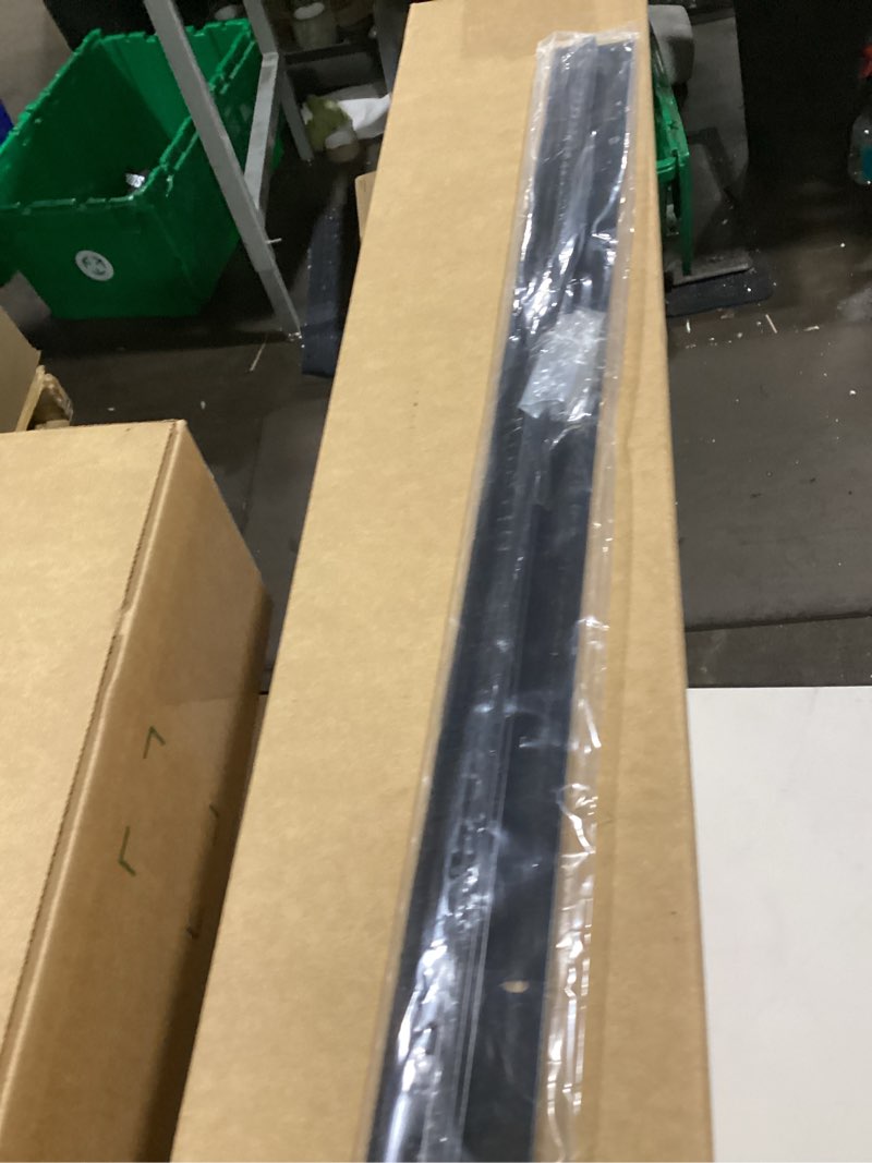 Condition photo showing Good Condition for Randall Manufacturing Co., Inc | Door Sweeps – Aluminum & Brush | Brush Sweeps for Gaps Up to 1” | Black Trim with Black Brush | 3 Feet | Fill Gaps & Keep Unwanted Debris Out