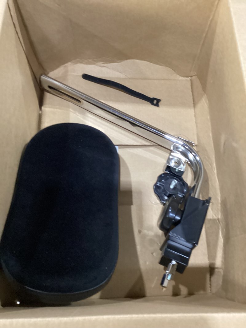 Condition photo showing Good Condition for gibraltar universal backrest, with adjustable lower back support, sturdy clamp-on design, fits most 9000 series drum thrones, black (gubr)