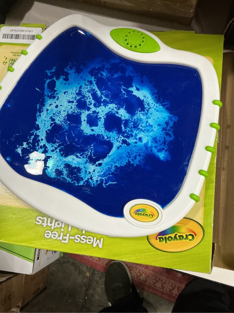 Condition photo showing Good Condition for Crayola Toddler Touch Lights, Musical Sensory Toys for Toddlers, Holiday, Light Up Drawing Pad, Mess Free Painting, Travel Activity, 2+
