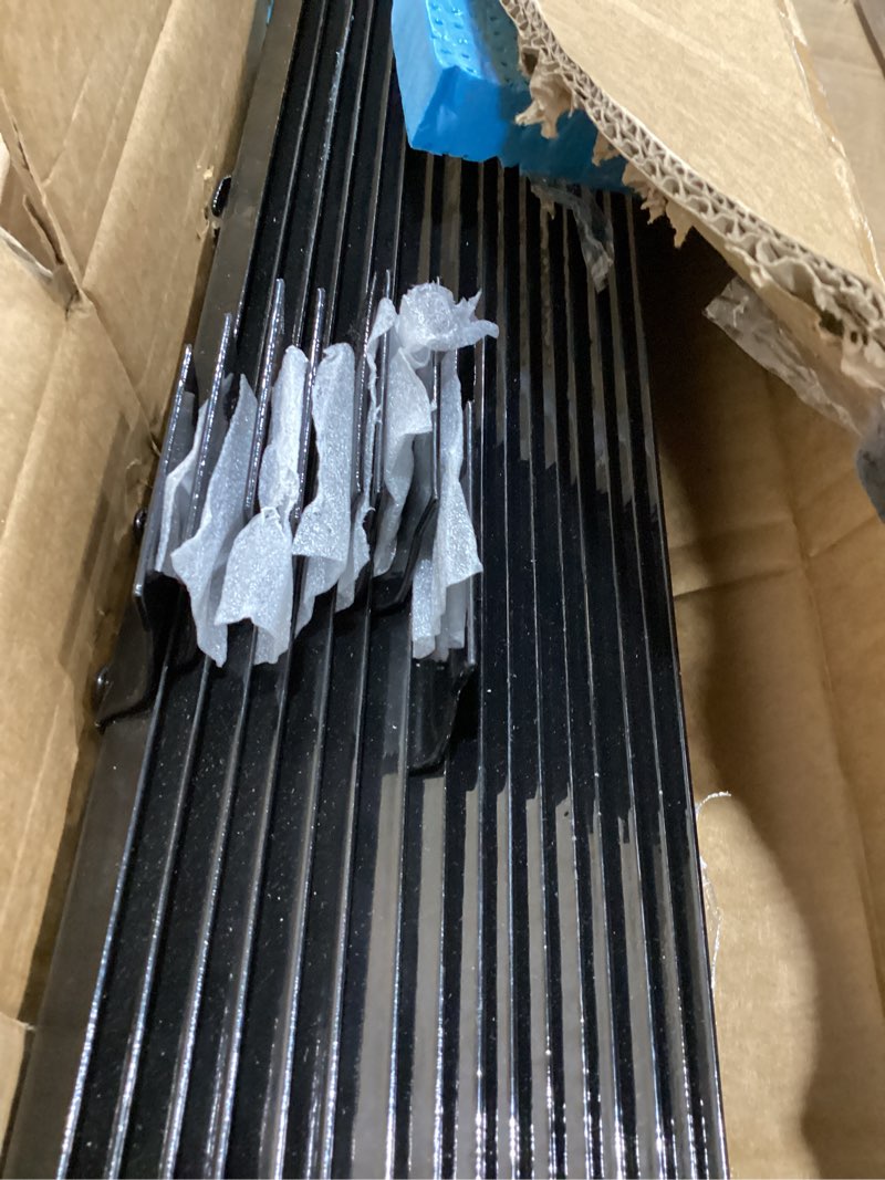 Condition photo showing Good Condition for forehogar metal fence post black 4.8 feet, pack of 15, t post for wire fence, no dig steel u post fencing for lawn garden wire mesh fence poles sign outdoor light duty 4.8 ft- 15 pack-black black