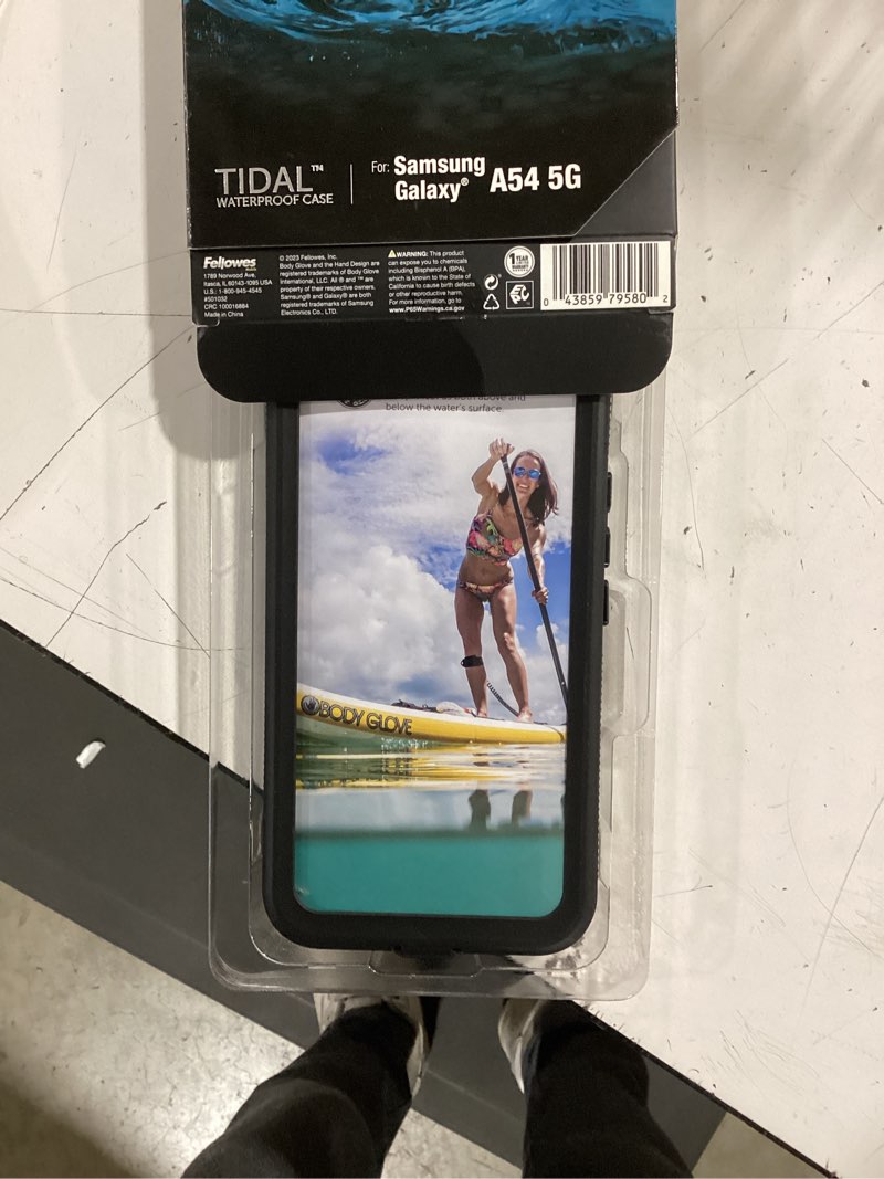 Condition photo showing Good Condition for body glove tidal waterproof phone case for samsung galaxy a54 5g - black/clear