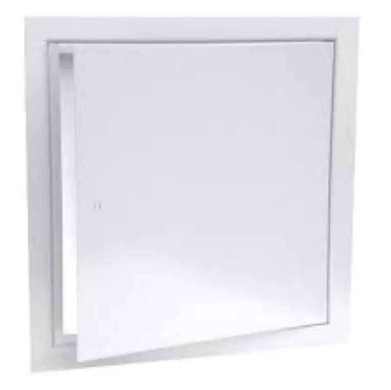 repa market 16 x 20 inch access panel for drywall/white powder coated steel wall hole cover/door pan