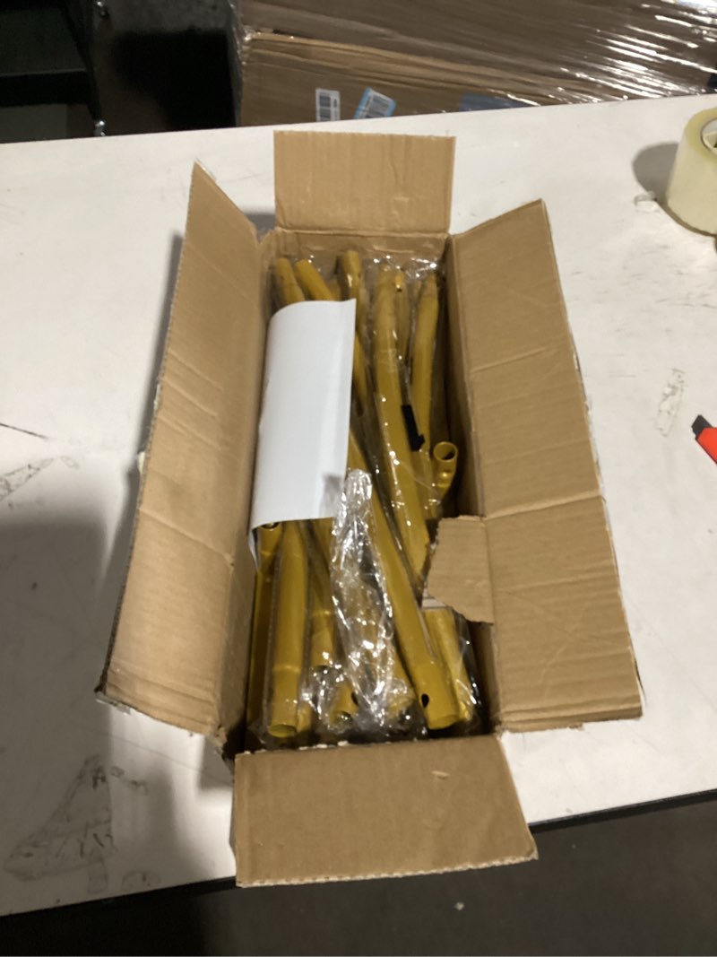 Condition photo showing Good Condition for 7.2FT Metal Arch Backdrop Stand Gold Arched Backdrop Frame for Wedding Party Ceremony Birthday Bridal Baby Shower Garden Floral Balloon Arch Decoration