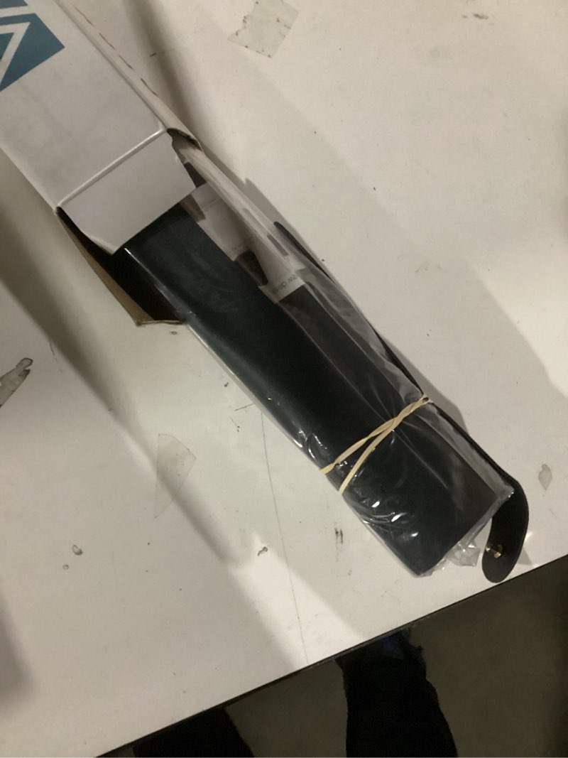 Condition photo showing As Is for Leather Desk Pad 36" x 20", Vine Creations Office Desk Mat Waterproof Black - Premium Quality - Smooth Mouse Writing Surface - Maximum Protection Dual-Sided Pu Leather Blotter for Desk Office/Home 36" x 20" Black