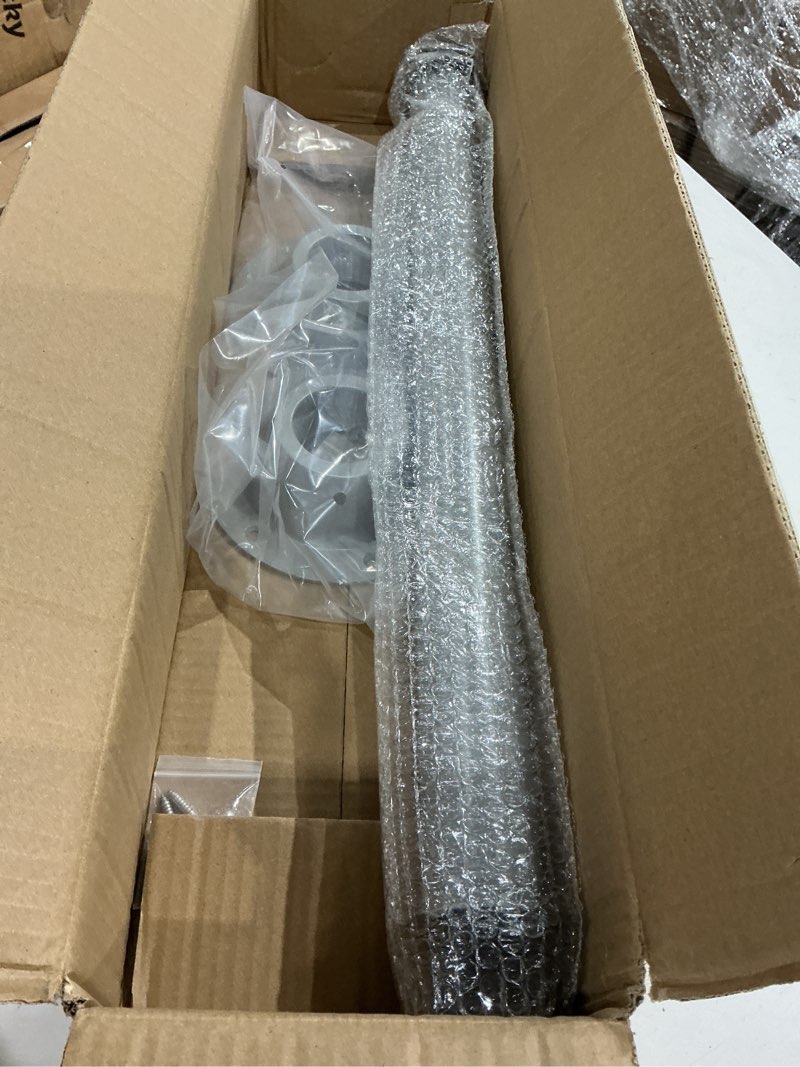 Condition photo showing Good Condition for 27" rv table base mount and rv table leg, camper tables base mount,aluminum dinette tables legs pipe with surface mount pedestal bases flange for camper trailer motorhome, includes mounting screws 27 inch - 1 set