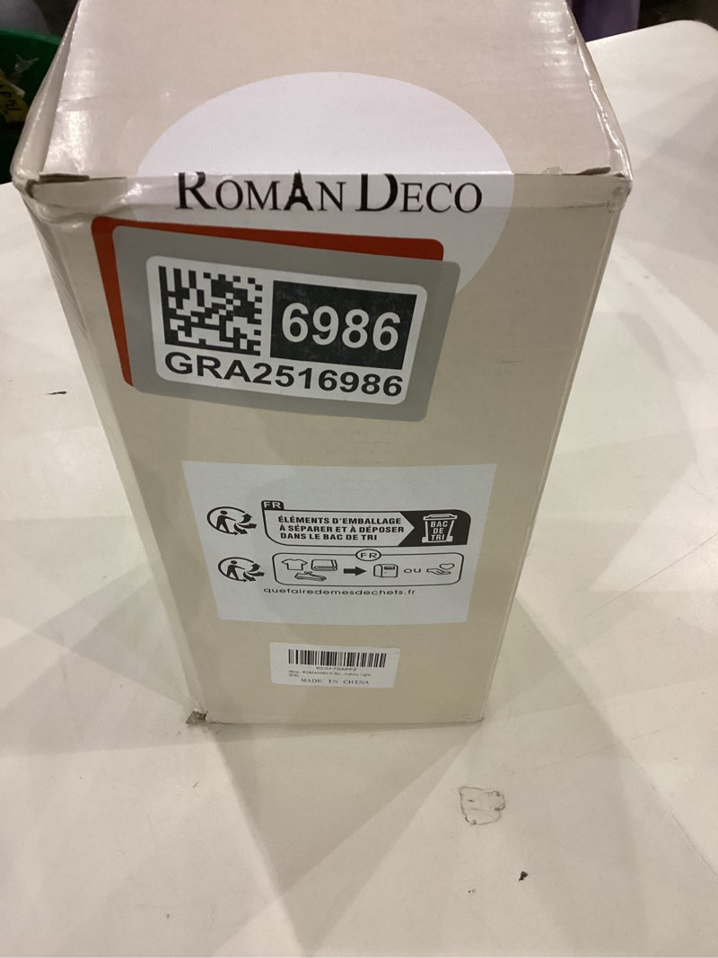 Condition photo showing New/Like New for Boucle Decorative Throw Pillow Covers for Couch Set of 2, 20x20 inches, Light Grey Light Grey 20" x 20" (Pack of 2)