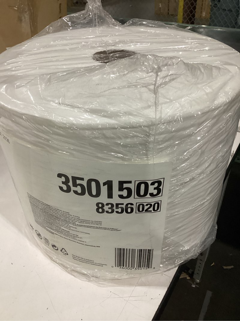Condition photo showing New/Like New for wypall x50 disposable cloths (35015)  jumbo roll  9.8 x 13.4  white  1 100 sheets per roll