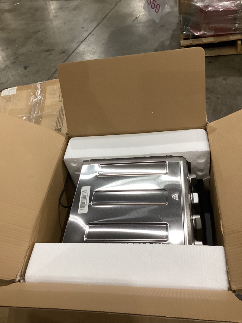 Condition photo showing Good Condition for cuisinart air fryer toaster oven, 1800w, 8-in-1 with air fry, convection, broil & warm, 0.6 cubic feet, 60-minute timer, toa-70nas, stainless steel stainless steel convection toaster air fryer oven w/ grill