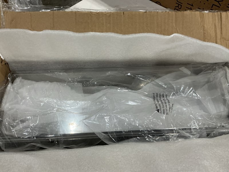 Condition photo showing As Is for mifoci 1 pack stainless steel chilled condiment server 6 removable slot toppings containers with lid and bottom ice bar garnish tray with 9 silverwares 4 ice boxes for christmas party, events and bar 1 6 slot