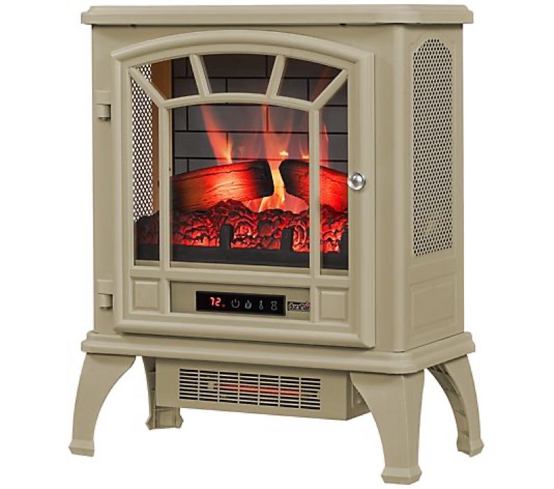 Duraflame Infrared Stove Heater with Remote and 3D Flame Effect
