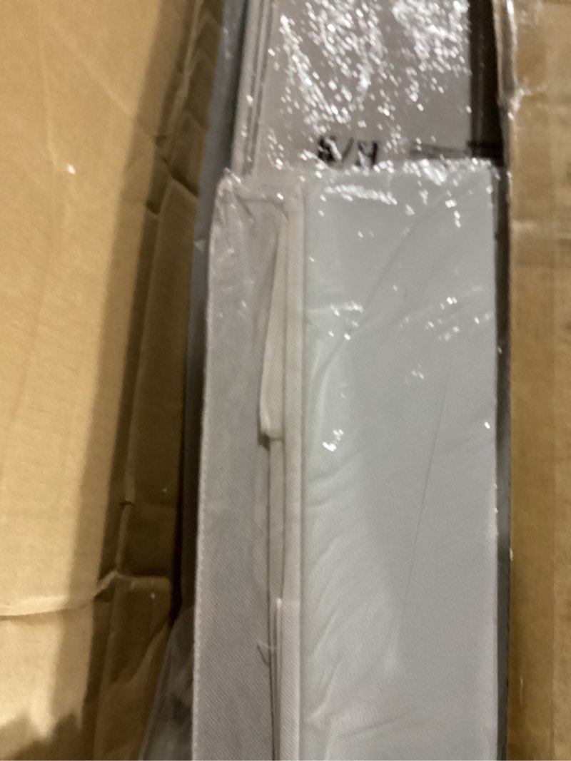 Condition photo showing New/Like New for sweetcrispy 10 drawer fabric dresser tall chest storage organizer tower with cabinet metal frame and wood top lightweight closet furniture for bedroom,cream white white 31.5"d x 11.8"w x 45.7"h (10 drawers)