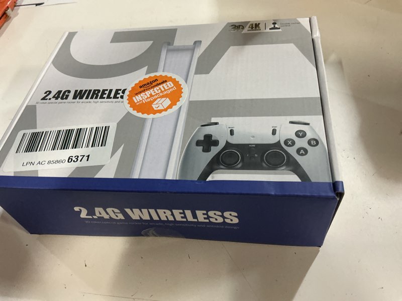 Condition photo showing New/Like New for FCHOZY 2026 Upgraded Retro Gaming Console, Nostalgia Game Stick Pro, Classic Video Games with 4K HDMI, 20,000+ Games and 23 Emulators, Upgraded Dual 2.4G Wireless Controllers 64GB Light Black