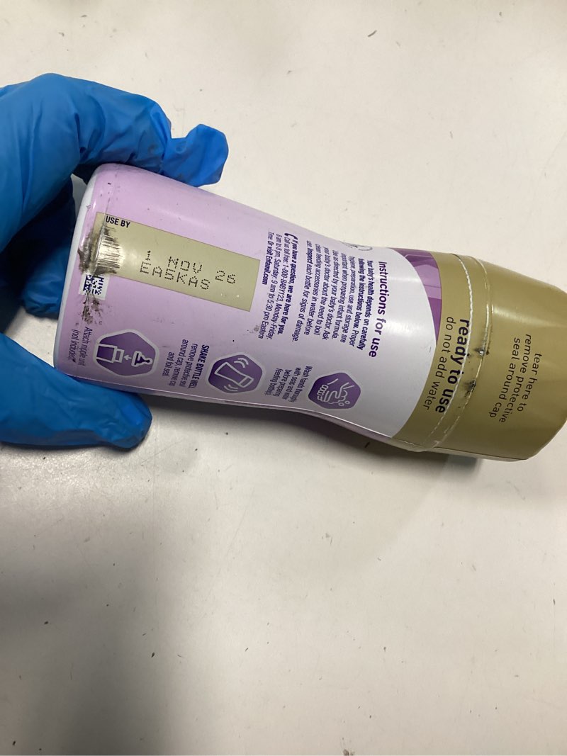 Condition photo showing New/Like New for enfamil neuropro gentlease ready-to-feed with smaller proteins for easy digestion,brain supporting dha, humo6* blend, baby formula for easing fussiness, gas, spit-up in 24hrs, 8 fl oz (6 ct), 4 pack 8 fl oz (pack of 24) use by nov/2026