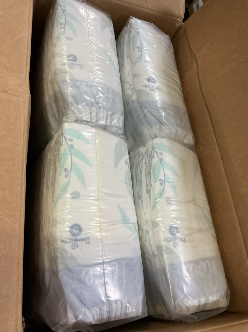 Condition photo showing Good Condition for pampers pure protection baby diapers, size 5 (27+ lbs), 88 count, up to 100% leakproof, premium plant-based skin protection, hypoallergenic soft diapers size 5 88