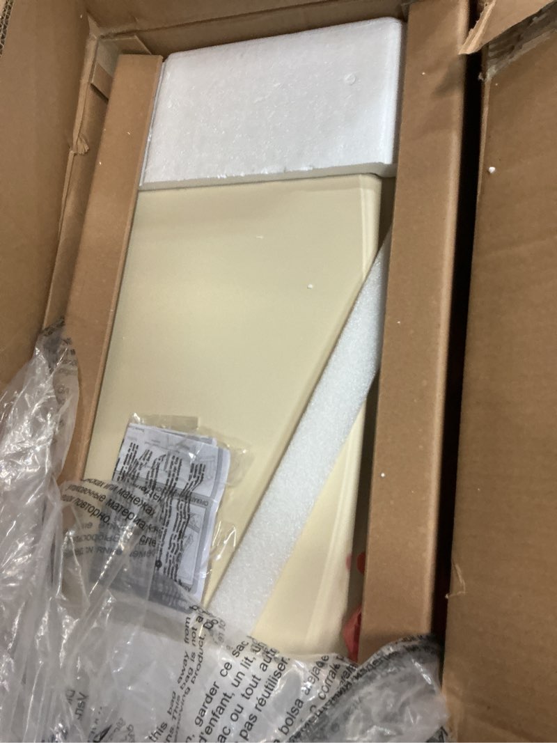 Condition photo showing As Is for duraflame STOVE HEATER WITH INFRAGEN TM HEAT & 3D FLAME: DFI-7212-04: CREAM