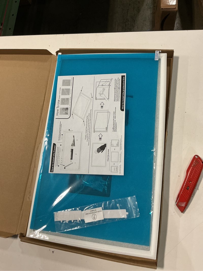 Condition photo showing Good Condition for Similar Icona Bay Silicone White Picture Frame with - Modern Style Engineered - Table Top or Wall Mount - Bliss Collection