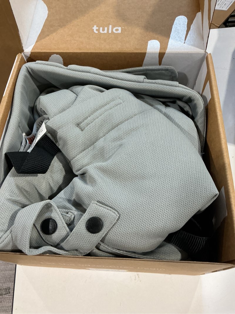 Condition photo showing Good Condition for baby tula explore mesh multi-position baby carrier | breathable newborn to toddler carrier, multiple positions, front and back carry, ergonomic fit for 7-45 lbs, overcast