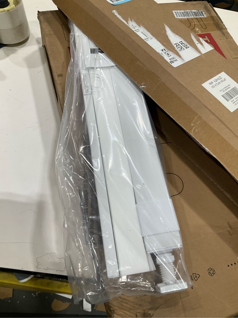 Condition photo showing Good Condition for LazBlinds No Tools No Drill Cordless Cellular Shades, Light Filtering Honeycomb Shades for Home, Thermal Insulation Blinds for Windows, 22" W x 48" H, White Light Filtering-white 22" W x 48" H