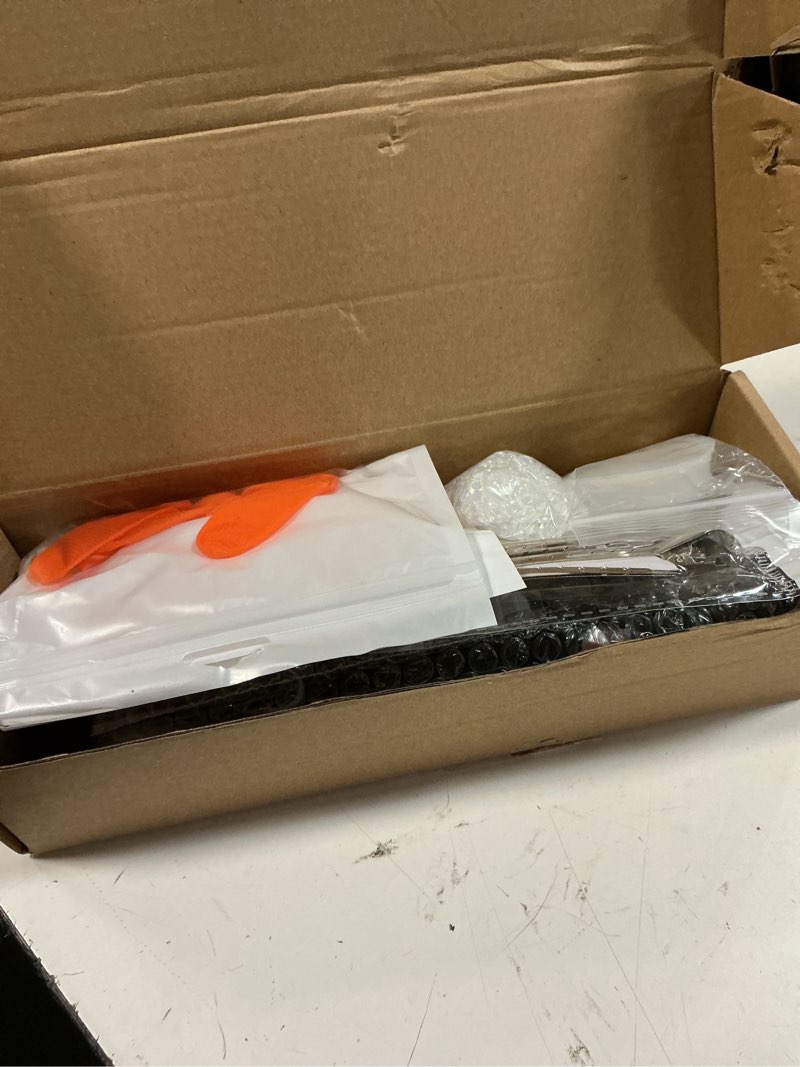 Condition photo showing New/Like New for keratin hair extension kit: heat iron, keratin glue granules, protector templates, hair clips, and finger protector(black)