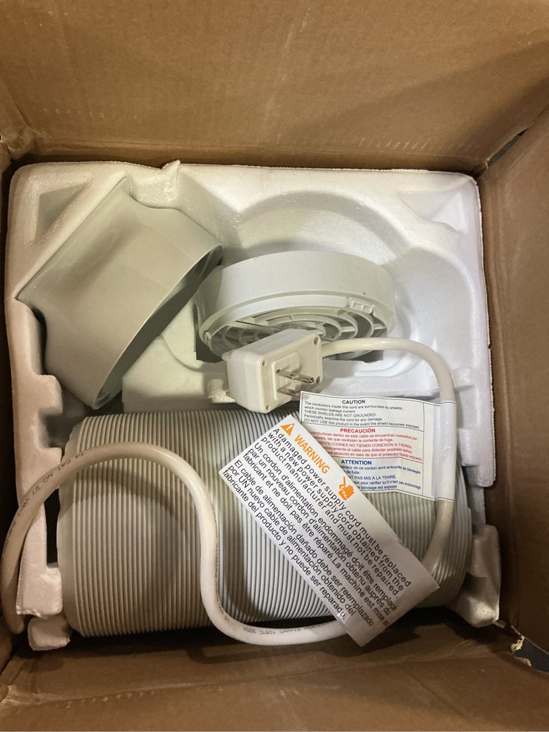 Condition photo showing Good Condition for BLACK+DECKER Portable Air Conditioner, 8,500 BTU for Rooms Up To 350 Sq. Ft., Portable AC with Full Function Remote Control & Window Kit, BPACT05SM, White