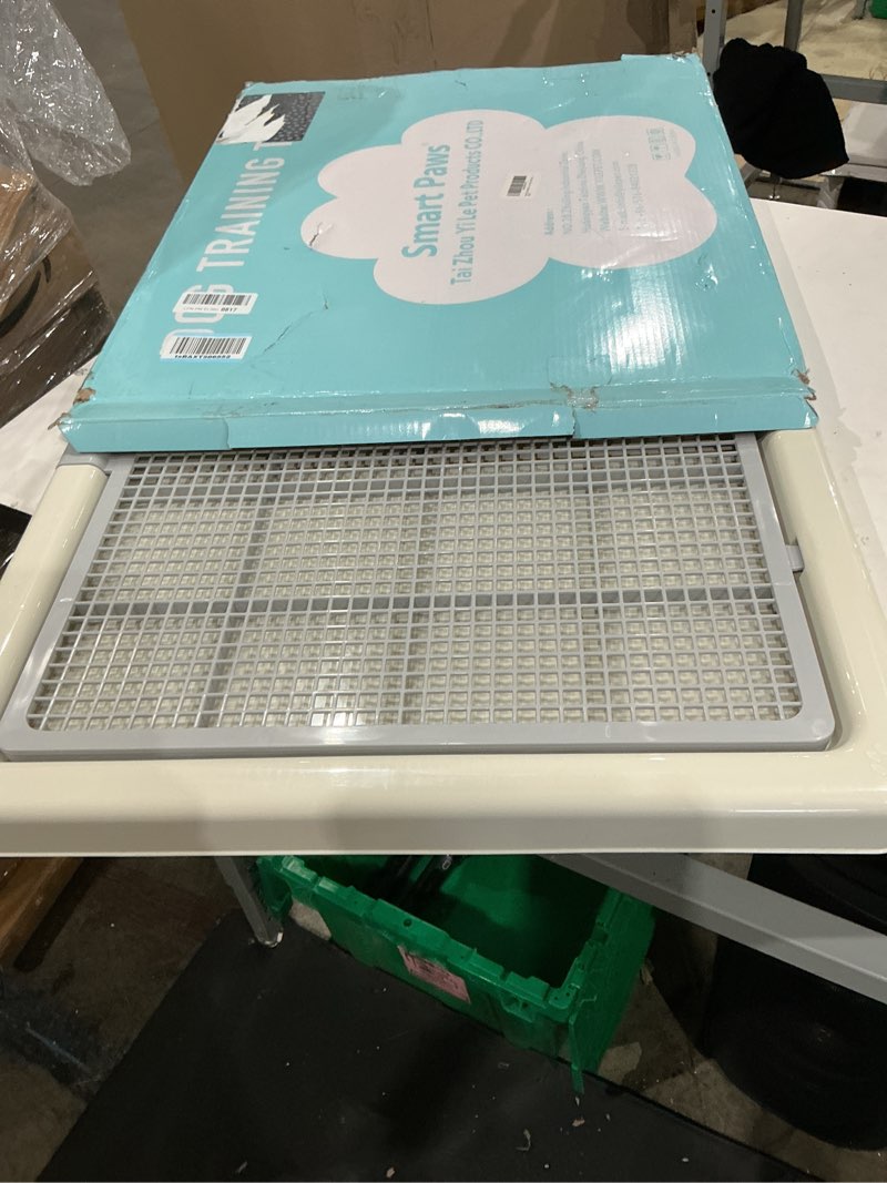 Condition photo showing Good Condition for smart paws large 76x62cm pet training tray,pet training pads holder,pet toilet (grey) 29.92x24.4 inch (pack of 1)