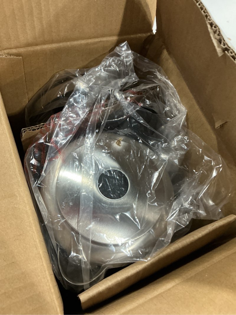 Condition photo showing Good Condition for Amazon Basics Electric Stainless Steel Kettle for Tea and Coffee, BPA-Free, Fast Boiling, Auto Shut-Off, 1 Liter, 1500W, Black and Silver