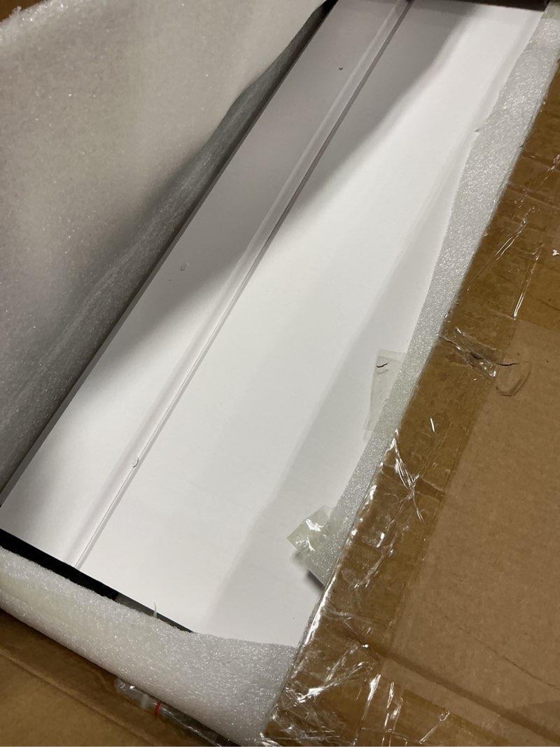 Condition photo showing Good Condition for 5 Pcs Wire Rack Covers 32x16x3 inch PVC Pantry Shelf Cover 0.31 inch Thick Removable Closet Wire Rack Shelf Covers,Decoration Kitchen Bathroom Office Shelving (Light Luxury White,32x16x3 inch) Light Luxury White 32x16x3inch