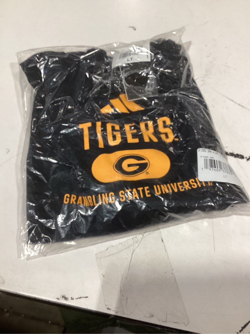 adidas Women's D4T Grambling State Universtiy Lightweight Hoodie, Black/Team Collegiate Gold/Grambli