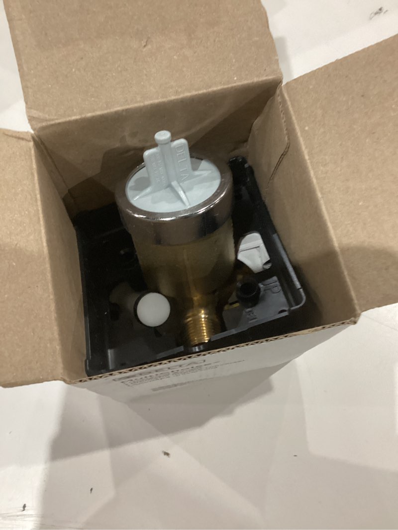 Condition photo showing As Is for Delta Faucet R10000-UNBXHF MultiChoice Universal Shower Valve Body for Shower Faucet Trim Kits High Flow