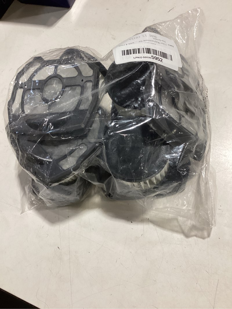 Condition photo showing As Is for filter replacement for ryobi p718 313282002 18v strut stick vacuum cleaner, fit for p718k p7181 part 313282001 replacement filter - 4 pack filter assembly with 4 pack pre-screen