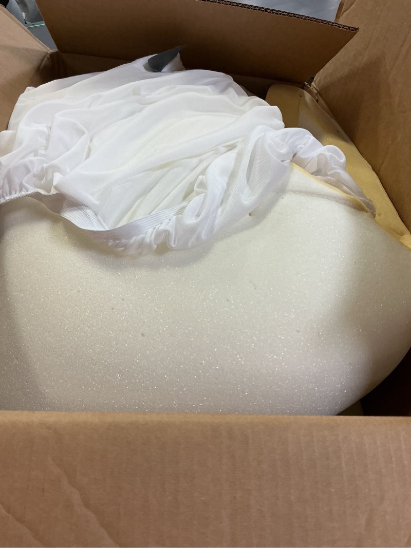 Condition photo showing As Is for Tempur-Pedic Tempur -Cloud 2-Inch Mattress Topper, Twin XL, White Twin XL 2"