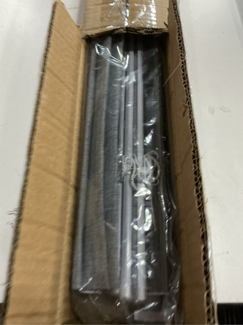 Condition photo showing Good Condition for No Drill Top Down Bottom Up Roman Shades for Windows, 30" W x 64" H, Grey Grey 30" W x 64" H