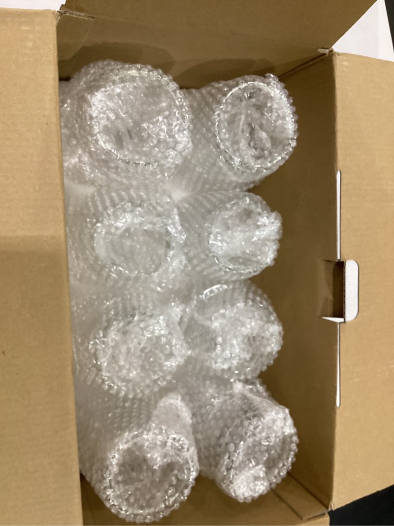 Condition photo showing New/Like New for joyjolt drinking glass cups set of 4-16oz and 4-20 oz beer can glasses. clear soda can shaped glass cups, cute iced coffee cup tumblers, cold drink glassware, unique water, tea, cocktail glass set