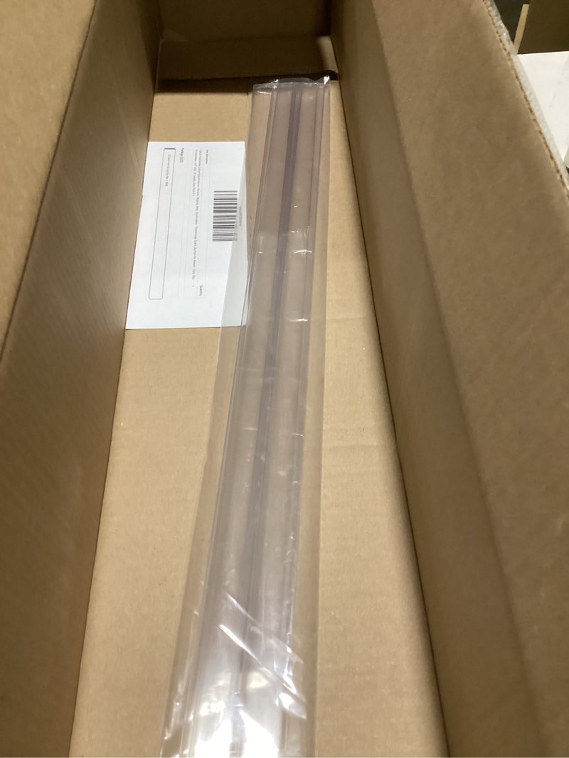 Condition photo showing Good Condition for Cabinet Hero Slimline Cabinet Edge Protector - Prevents Chipping, Wear, Discoloration - Drawer Edge Guard, Bumper for Drawer - Easy Slip-On Installation - 3/4" Thick, 24" Length, Black, Pack of 4 24" Length x 3/4" Door Thickness (Pack of 4) Black