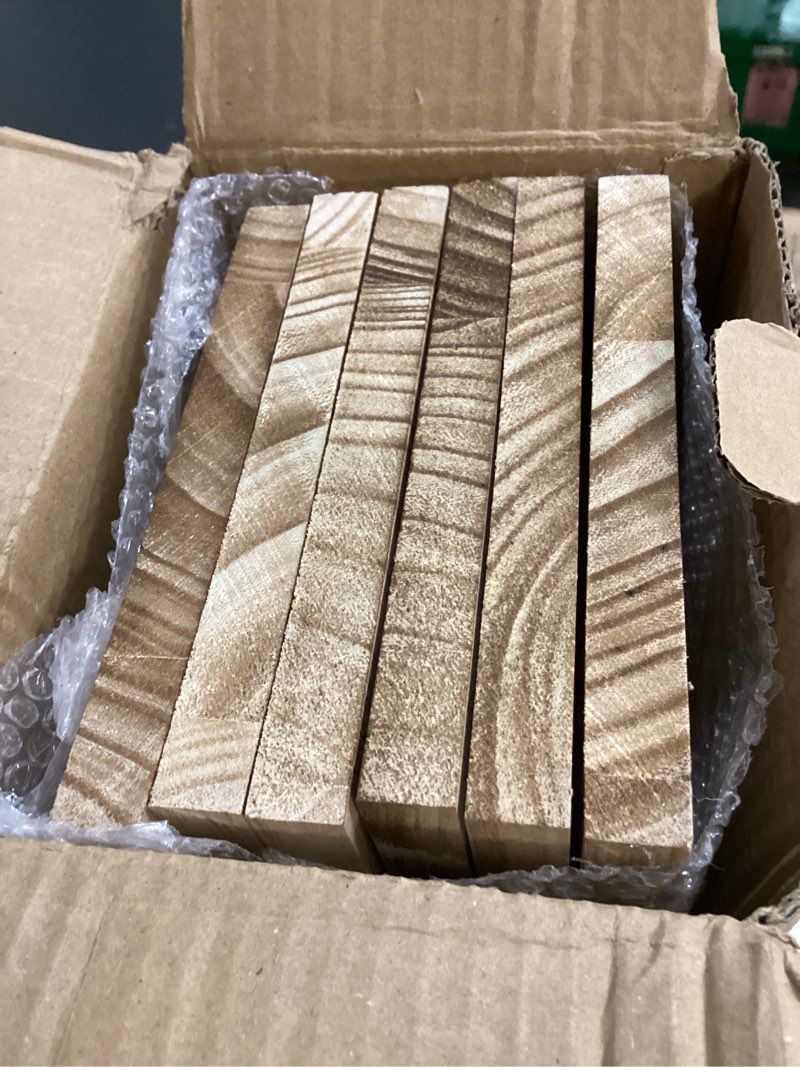 Condition photo showing Good Condition for WOPITUES Wood Floating Shelves Set of 6, 24 inch Long Floating Shelves for Wall Decor, Farmhouse Shelf for Bedroom, Bathroom Storage Shelves, Book Shelves for Living Room - Rustic Brown 24 inches Rustic Brown