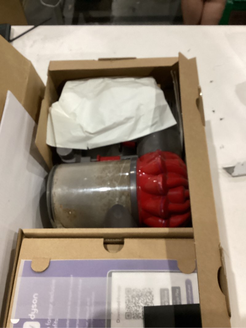 Condition photo showing As Is for Dyson Car+Boat Handheld Vacuum, Cordless and Lightweight, Cleans Hard Surfaces and Upholstery, 115AW, 2 Power Modes, Up to 50 Minutes²