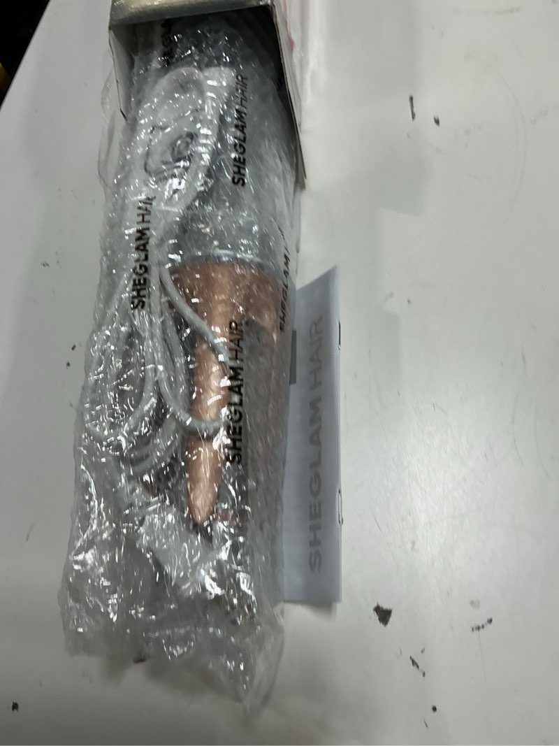 Condition photo showing Good Condition for sheglam automatic curling iron 1 1/4 inch with 3 temperatures fast heating, 2-way rotation, anti-scald, anti-tangle rotating, automatic shut-off for hair styling