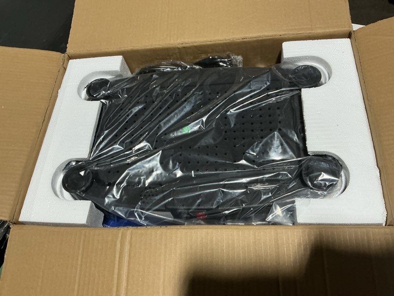 Condition photo showing Good Condition for Vibration Plate Exercise Machine, Vibrating Fitness Platform for Lymphatic Drainage, Full Body Shaker Workout Equipment, Bluetooth Power Shaping Vibrate Plate, Board Sport for Home Exercise Gym, Blue