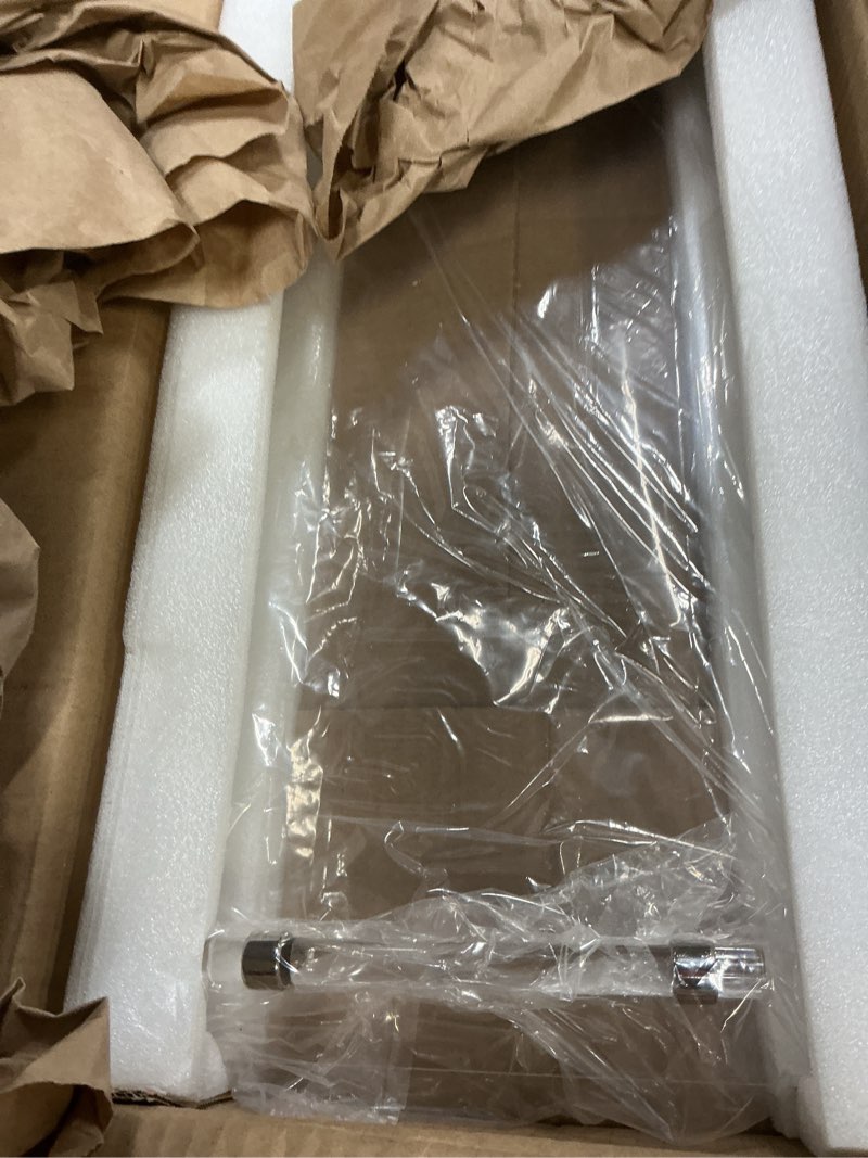 Condition photo showing Good Condition for 31" silver handles luxury bathtub tray caddy for bath tub table tray with silver handles for bathroom bath accessories storage organizer tub tray 31" tray with silver handles