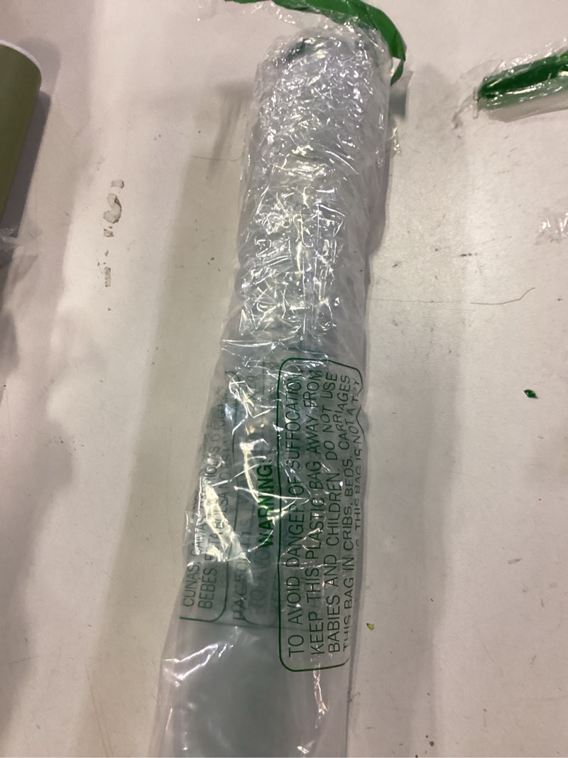 Condition photo showing As Is for woric Green Wrapping Paper Roll 17 In X 33 Ft Sage Green Wrapping Paper Gift Wrap for Baby Shower, Wedding, Birthday, Valentine's Day, Holiday