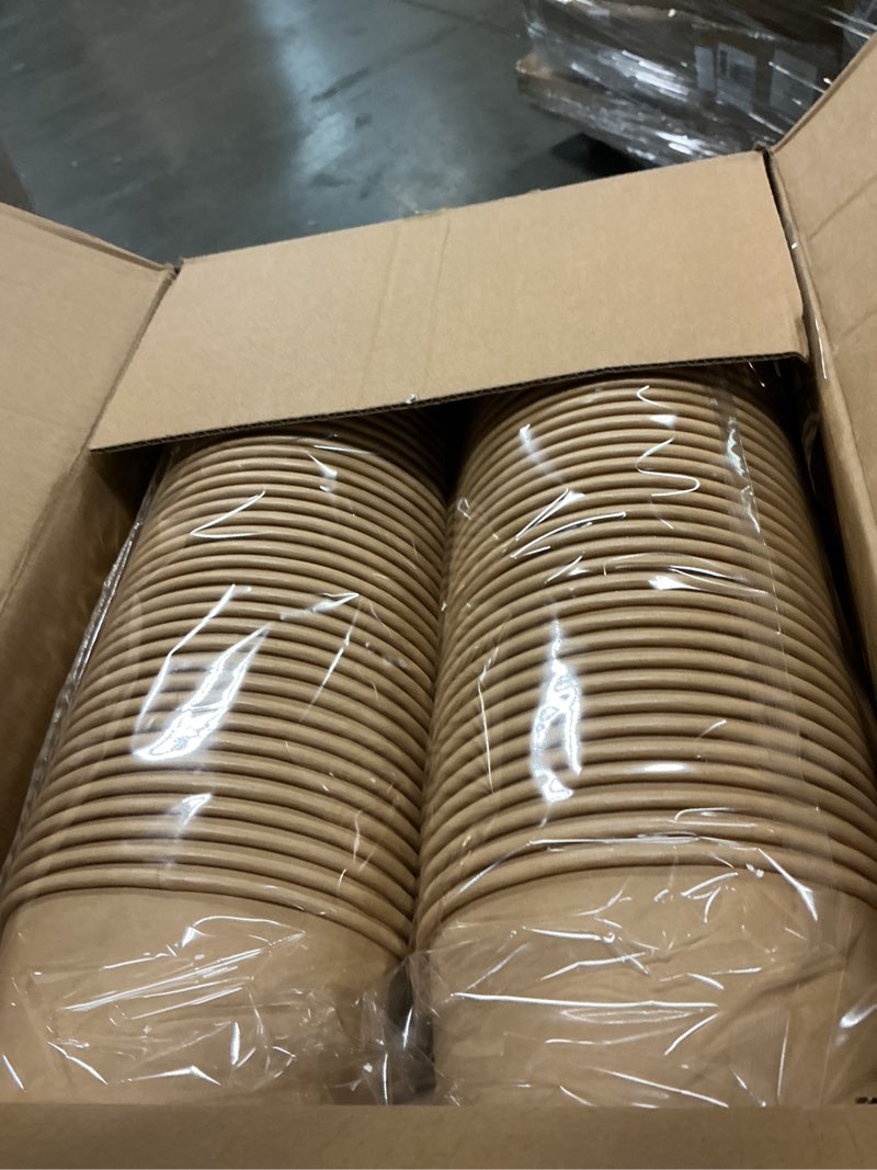 Condition photo showing Good Condition for 24 oz large paper bowls?without lids? 90 pack disposable soup bowls plastic free party supplies for hot/cold food, soup (24 oz)