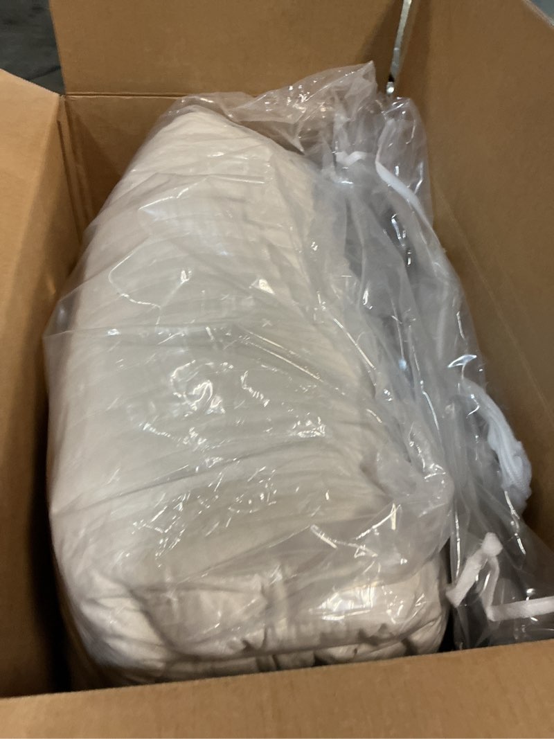 Condition photo showing Good Condition for Masaca Oversized King Bedspread 128"x120",Wheat King Quilt Bedding Set Oversized,3 Pieces Soft Lightweight Extra Large Farmhouse Bedspread & Coverlet Sets Oversized King Plus 128x120 Wheat-cross Pattern